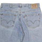LEVI'S Mens Denim Blue Casual Shorts L W38 Classic Cotton Comfortable 505