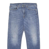 LEVI'S 505 Mens Jeans Blue Regular Straight Denim Medium W36 L32 Classic Zip