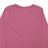 CARHARTT Womens Pink Long Sleeve V-Neck Cotton Blend T-Shirt XL Casual Comfort