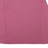 CARHARTT Womens Pink Long Sleeve V-Neck Cotton Blend T-Shirt XL Casual Comfort