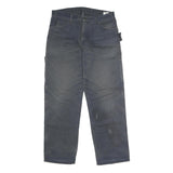 DICKIES Mens Jeans Blue Regular Straight Denim W36 L32 Workwear Casual Durable