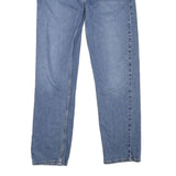 LEVI'S 505 Mens Blue Classic Straight Denim Medium W36 L32 Button Fly Jeans