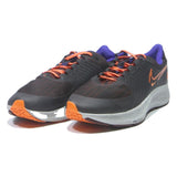 NIKE Zoom Fly Mens Low Top Trainers Black & Orange Synthetic UK 9.5 Lightweight
