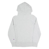 CHAMPION REVERSE WEAVE Mens Grey Pullover Hoodie S Cotton Blend Casual