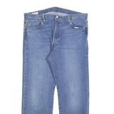 LEVI'S 501 Mens Jeans Blue Regular Straight Denim Medium W36 L27 Classic Fit