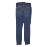 TRUE RELIGION Womens Slim Blue Denim Slim Jeans W25 L28 Classic Style