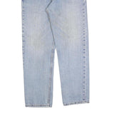 LEVI'S 550 Straight Mens Jeans Light Blue Relaxed Straight Denim W36 L34 Cotton