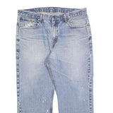LEVI'S 751 02 Mens Jeans Blue Regular Straight Denim Light W38 L26 Vintage Style