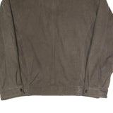 WILSON Mens Brown Leather Jacket XL Zip Plain Casual Classic Outerwear