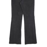 LAUREN RALPH LAUREN Womens Slim Fit Black Denim Jeans Cotton Blend W32 L30