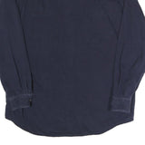 CARHARTT Mens Blue Work Shirt L FR Cotton Blend Classic Button Pocket