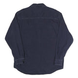 CARHARTT Mens Blue Work Shirt L FR Cotton Blend Classic Button Pocket