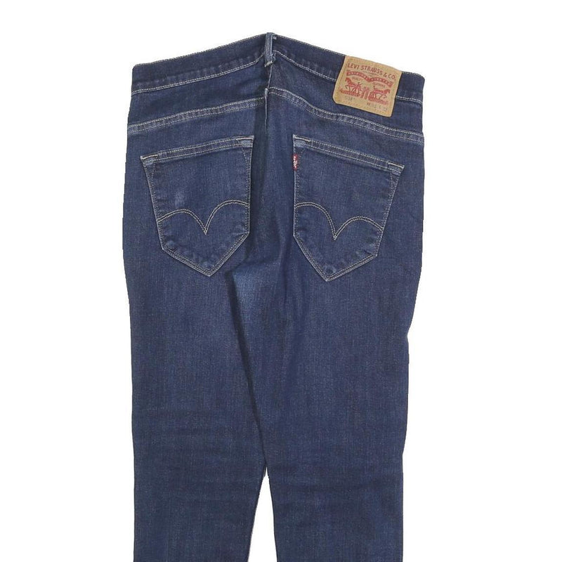 LEVI'S 504 Womens Jeans Blue Slim Skinny Denim Medium W31 L25 Stylish