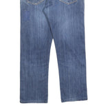 LEVI'S 504 Mens Jeans Blue Regular Straight Denim Medium W34 L27 Classic Cotton