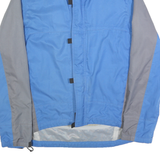 SCOTT USA Mens Blue & Grey Jacket M Polyester Zip Outdoor Sports