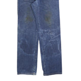 DICKIES Mens Jeans Blue Regular Straight Denim Medium W30 L32 Workwear