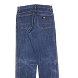 DICKIES Mens Jeans Blue Regular Straight Denim Medium W30 L32 Workwear