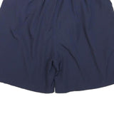 NIKE Mens Shorts Navy Blue Casual Sports 3XL W30 Polyester Blend Drawstring