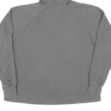 NIKE Womens Grey Hoodie L Cotton Pullover Casual Sports Sweatshirt