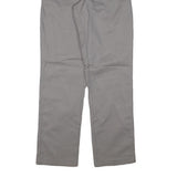 DICKIES Mens Cotton Blend Grey Regular Straight Trousers W28 L30 Workwear Zip