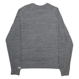 CHAMPION Mens Grey Crew Neck M Cotton Blend Casual Pullover Sweatshirt
