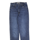 LEVI'S Womens Jeans Blue Regular Straight Denim Medium W28 L31 Classic Cotton