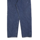 WRANGLER Mens Relaxed Blue Denim Medium Jeans W36 L30 Casual Comfortable Zip