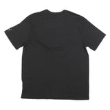 PUMA Mens Black Graphic Print T-Shirt L Short Sleeve Crew Neck Cotton Blend