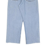 WRANGLER Mens Regular Fit Straight Leg Denim Light Blue W34 L26 Cotton Blend