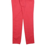 LEVI'S 524 Womens Jeans Red Slim Skinny Denim W29 L32 Studded Detail Zip