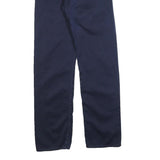 LEVI'S Mens Cotton Blend Navy Blue Regular Straight Trousers W29 L32 Classic Fit