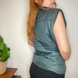 Yes Zee Gilet - Large Green Nylon