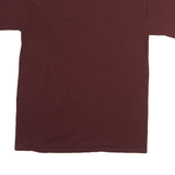 CHAMPION Mens Maroon Eastern Kentucky University Volleyball T-Shirt M Short