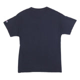 CHAMPION Mens Black LMU Dad Graphic T-Shirt M Short Sleeve Crew Neck Cotton