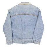 CARRERA Mens Blue Denim Button Jacket M Cotton Blend Plain Vintage Style Large