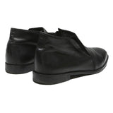 ENNESI Mens Chelsea Boots Black Leather UK 11 Smart Stylish Comfortable