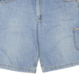 LEVI'S Mens Denim Shorts Light Blue XL W40 Casual Cotton Blend Classic Fit