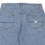 LEVI'S Mens Denim Shorts Light Blue XL W40 Casual Cotton Blend Classic Fit