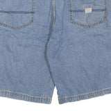 LEVI'S Mens Denim Shorts Light Blue XL W40 Casual Cotton Blend Classic Fit
