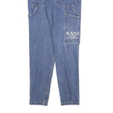 KARL KANI Womens Jeans Blue Regular Straight Denim Medium W28 L32 Stylish Cotton