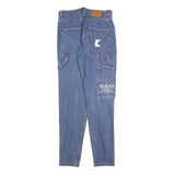 KARL KANI Womens Jeans Blue Regular Straight Denim Medium W28 L32 Stylish Cotton