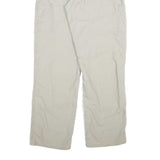 CARHARTT Mens Relaxed Beige Cotton Blend Trousers W34 L31 Utility Casual