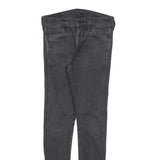 LEVI'S 519 Mens Jeans Black Slim Skinny Denim Medium W30 L29 Classic Zip