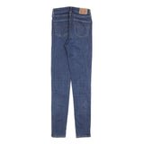 LEVI'S 721 Womens Jeans Blue Slim Skinny Denim Medium W27 L32 Stretch Cotton