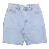ARIZONA JEAN COMPANY Mens Denim Light Blue Loose Fit Shorts M W34 Casual Summer