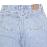 ARIZONA JEAN COMPANY Mens Denim Light Blue Loose Fit Shorts M W34 Casual Summer