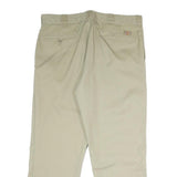 DICKIES Mens Beige Regular Fit Straight Leg Trousers W38 L29 Classic Workwear