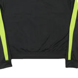 PUMA Womens Black & Green Sweatshirt Pullover L Half Zip Sports Activewear