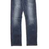 LEVI'S Mens Regular Blue Denim Rinse Jeans W32 L29 Classic Zip Pockets