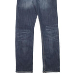 LEVI'S Mens Regular Blue Denim Rinse Jeans W32 L29 Classic Zip Pockets
